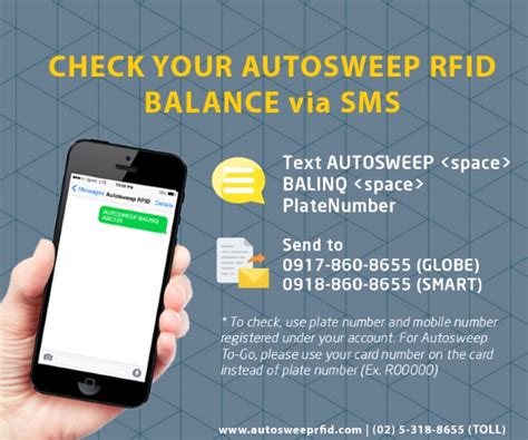 How To Check Autosweep RFID Balance: The Ultimate Guide .
